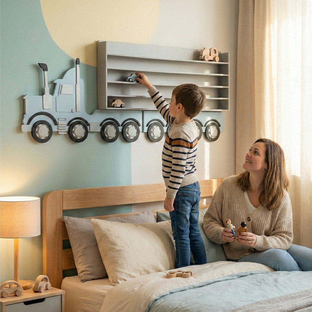 Cargo Truck Wall Shelf