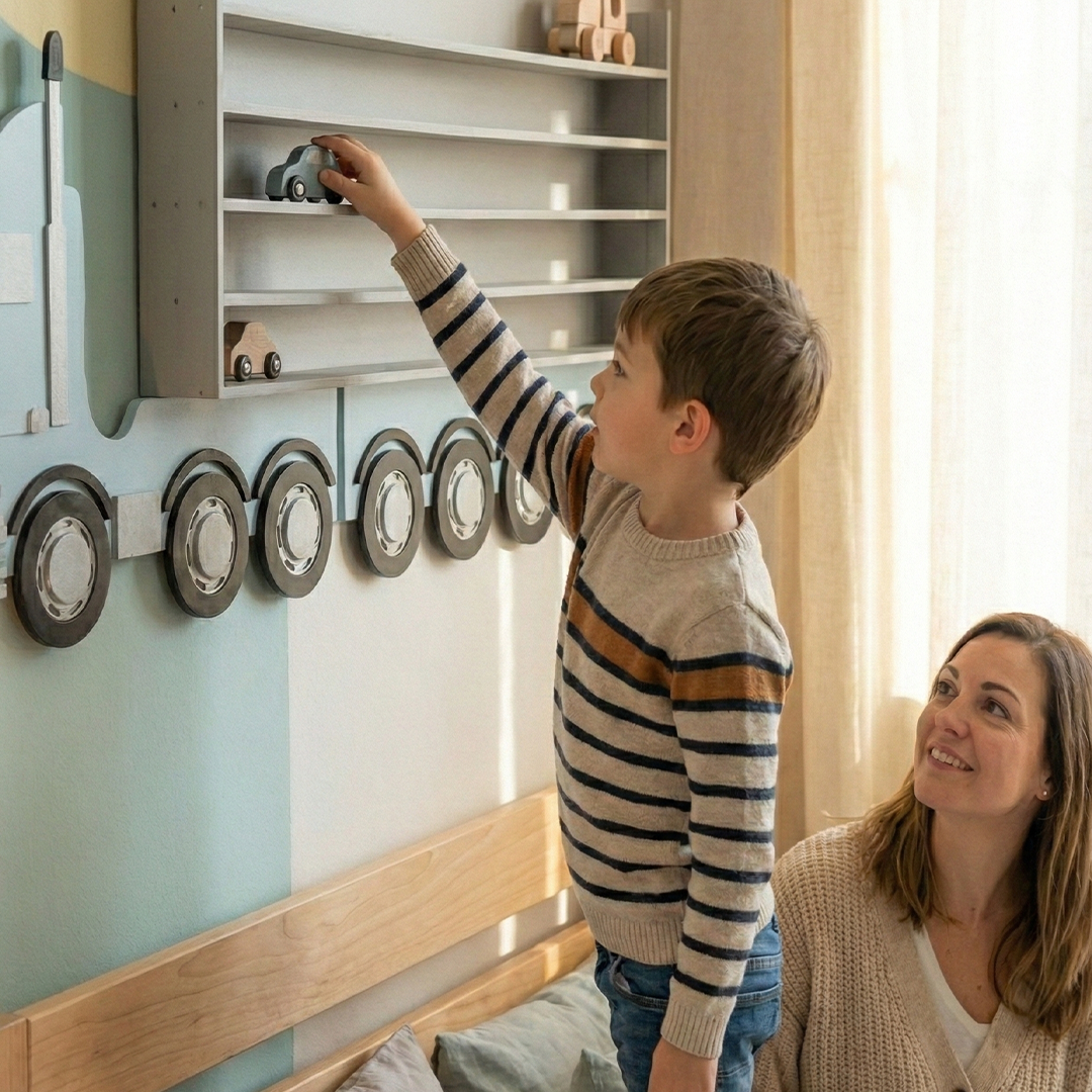 Cargo Truck Wall Shelf