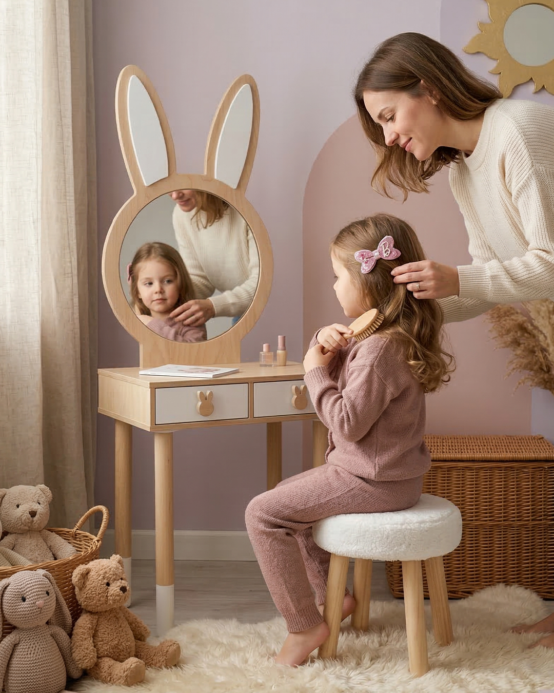 Shinny Bunny Dressing Table